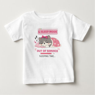 T-shirt Pour Bébé humeur de sommeil