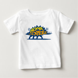T-shirt Pour Bébé Hurler et Explorer