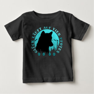 T-shirt Pour Bébé Husky