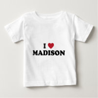 I coeur Madison le Wisconsin