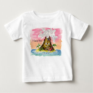 T-shirt Pour Bébé I lave vous