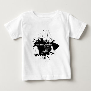 T-shirt Pour Bébé If in doubt, flat out