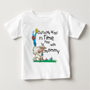 T-shirt Pour Bébé Il est temps de jouer avec maman2