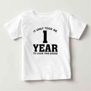 T-shirt Pour Bébé Il Ne M'A Pris Que 1 An Pour Voir Ce Bon