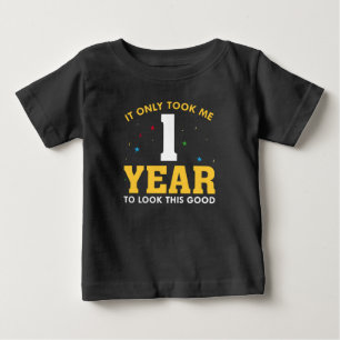 T-shirt Pour Bébé Il Ne M'A Pris Que 1 An Pour Voir Ce Bon