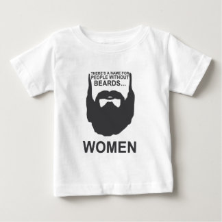 T-shirt Pour Bébé Il y a un nom pour des personnes sans barbes…