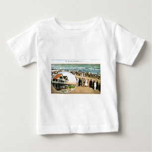 T-shirt Pour Bébé Île des paumes, Charleston, la Caroline du Sud