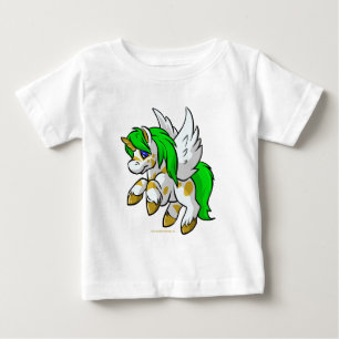 T-shirt Pour Bébé Île volant Uni au-dessus de l'île de mystère