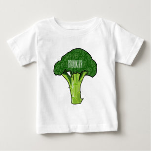 T-shirt Pour Bébé Illustration de Broccoli