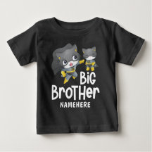 Illustration de chat super-héros Big Brother avec 