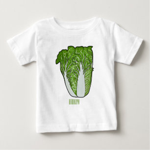 T-shirt Pour Bébé Illustration de chou chinois