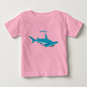 T-shirt Pour Bébé Illustration de requin marteau