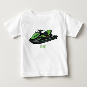 T-shirt Pour Bébé Illustration Jet ski