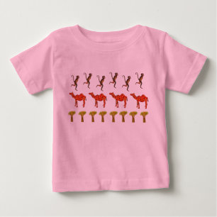T-shirt Pour Bébé Illustration Jungle Bodysuit