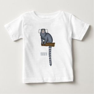 T-shirt Pour Bébé Illustration marmoset commune
