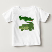 Illustrations de crocodile de dessin animé