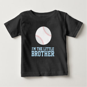 T-shirt Pour Bébé "I'm the Little Brother" Numéro du maillot de base