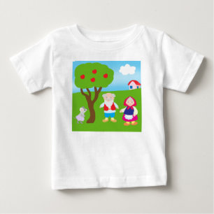 T-shirt Pour Bébé image de dessin animé pour enfants dans le style d