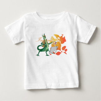 T-shirt Pour Bébé "Imagine" Peintre Dragon