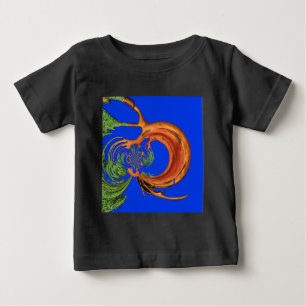 T-shirt Pour Bébé Impression Acacia Circle Art