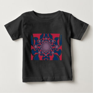 T-shirt Pour Bébé Impression d'art de Kaléidoscope