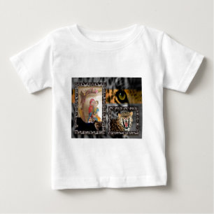 T-shirt Pour Bébé Impression Tiger & Couple Art