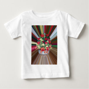 T-shirt Pour Bébé Imprimer Saint-Valentin