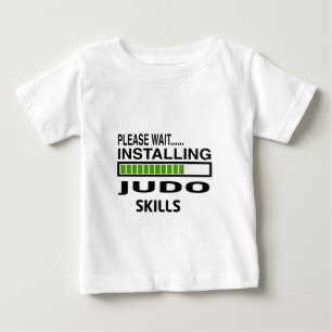 T-shirt Pour Bébé Installation des qualifications de judo