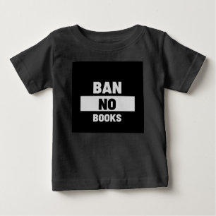 T-shirt Pour Bébé Interdire la publication de livres
