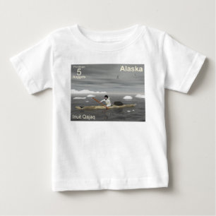T-shirt Pour Bébé Inuit Kayak