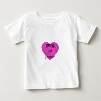 T-shirt Pour Bébé Invité d'honneur