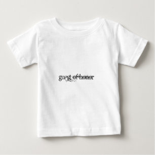 T-shirt Pour Bébé Invité d'honneur