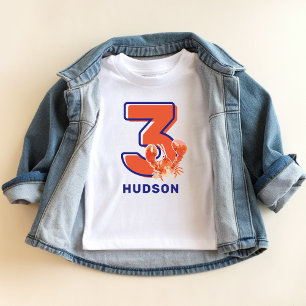 T-shirt Pour Bébé Invité d'honneur crabe pour 3ème anniversaire