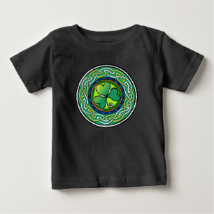 T-shirt Pour Bébé Irish shamrock