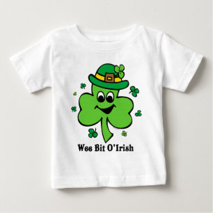 T-shirt Pour Bébé Irlandais petit d'O de peu