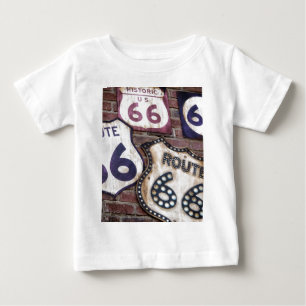 T-shirt Pour Bébé Itinéraire iconique vintage 66