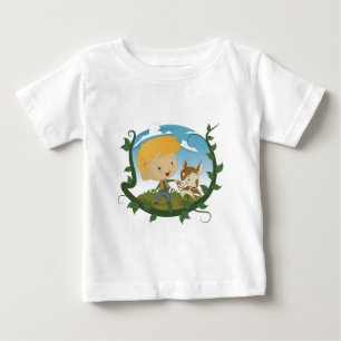 T-shirt Pour Bébé Jack et la tige de haricot