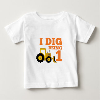 T-shirt Pour Bébé J'Ai Creusé 1