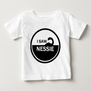 T-SHIRT POUR BÉBÉ J'AI VU LE NESSIE - MONSTRE DE LOCH NESS