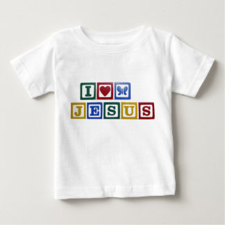 T-shirt Pour Bébé J'aime Jésus