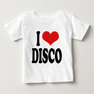 T-shirt Pour Bébé J'aime la disco