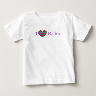 T-shirt Pour Bébé J'aime le baba
