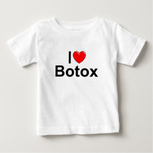 T-shirt Pour Bébé J'aime le botox (de coeur)