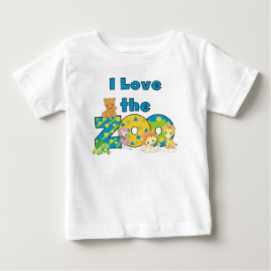 T-shirt Pour Bébé J'aime le zoo