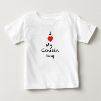 T-shirt Pour Bébé J'aime ma chemise personnalisable de bébé de