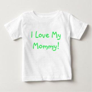 T-shirt Pour Bébé J'aime ma maman !