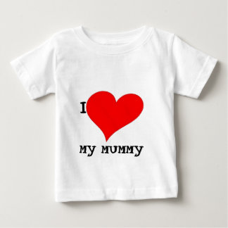T-SHIRT POUR BÉBÉ J'AIME MA MUMMY