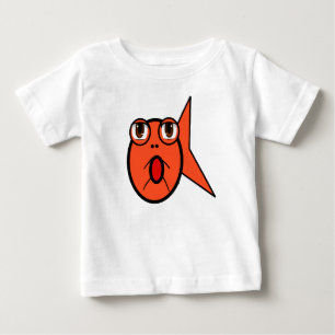 T-shirt Pour Bébé J'aime mon Gold Fish