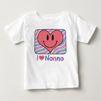 T-shirt Pour Bébé J'aime Nonno