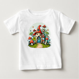 T-shirt Pour Bébé Jardin enchanté